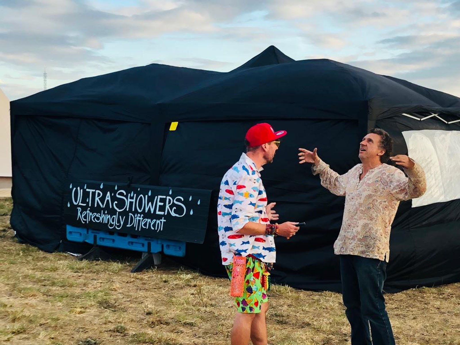 Ultra Showers at a UK festival
